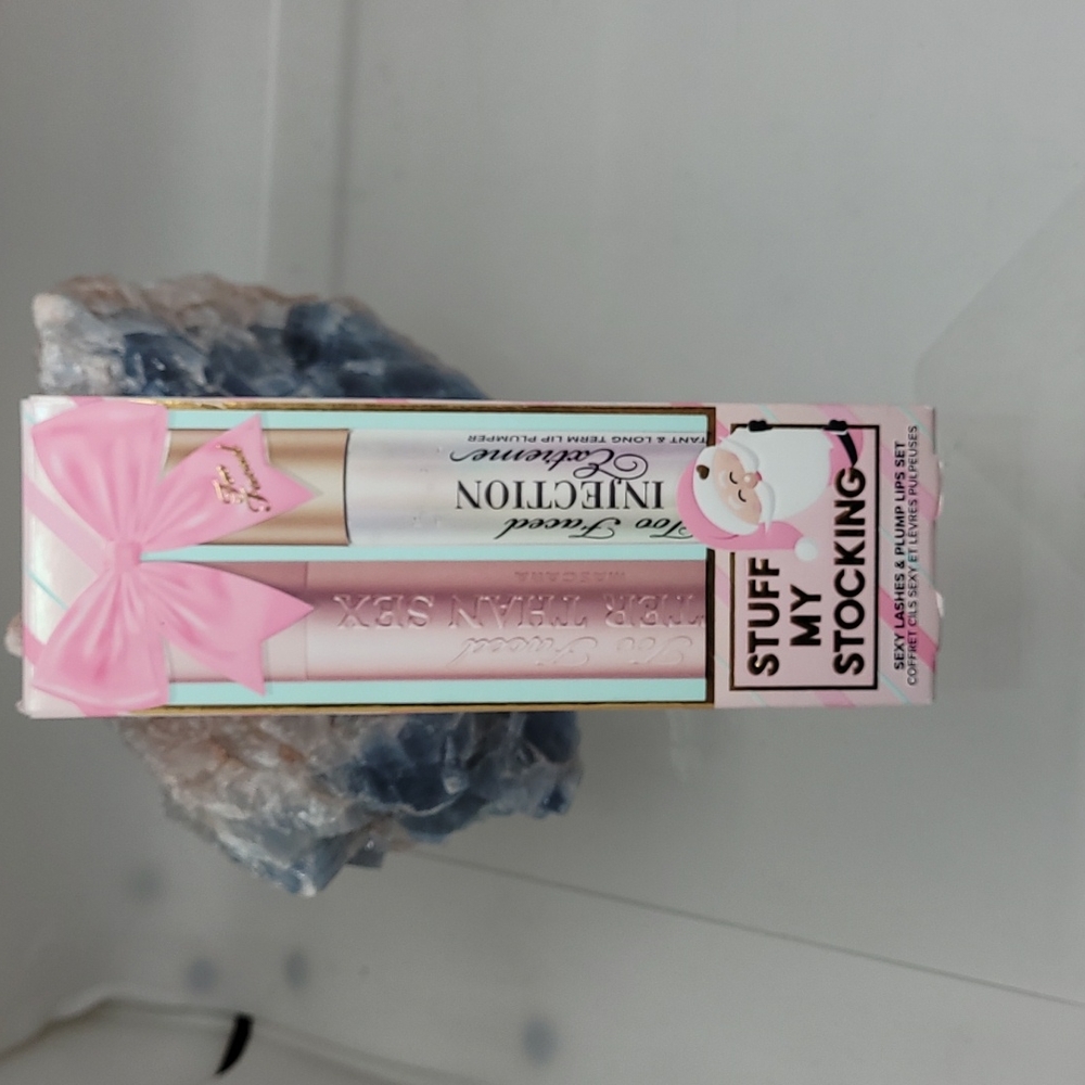 Too Faced Stuff My Stocking Lashes & Lip FULL-SIZE SET